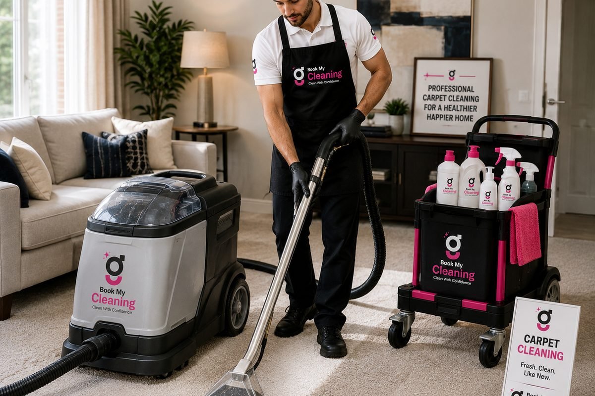 Carpet Cleaning in Hackney by Book My Cleaning
